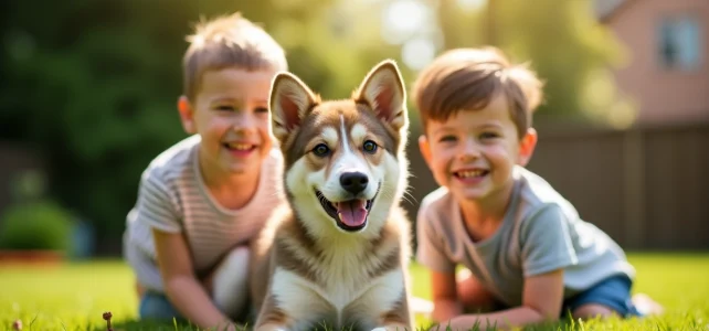 Créer une relation harmonieuse entre vos enfants et votre chien de race mixte Créer une relation harmonieuse entre vos enfants et votre chien de race mixte
